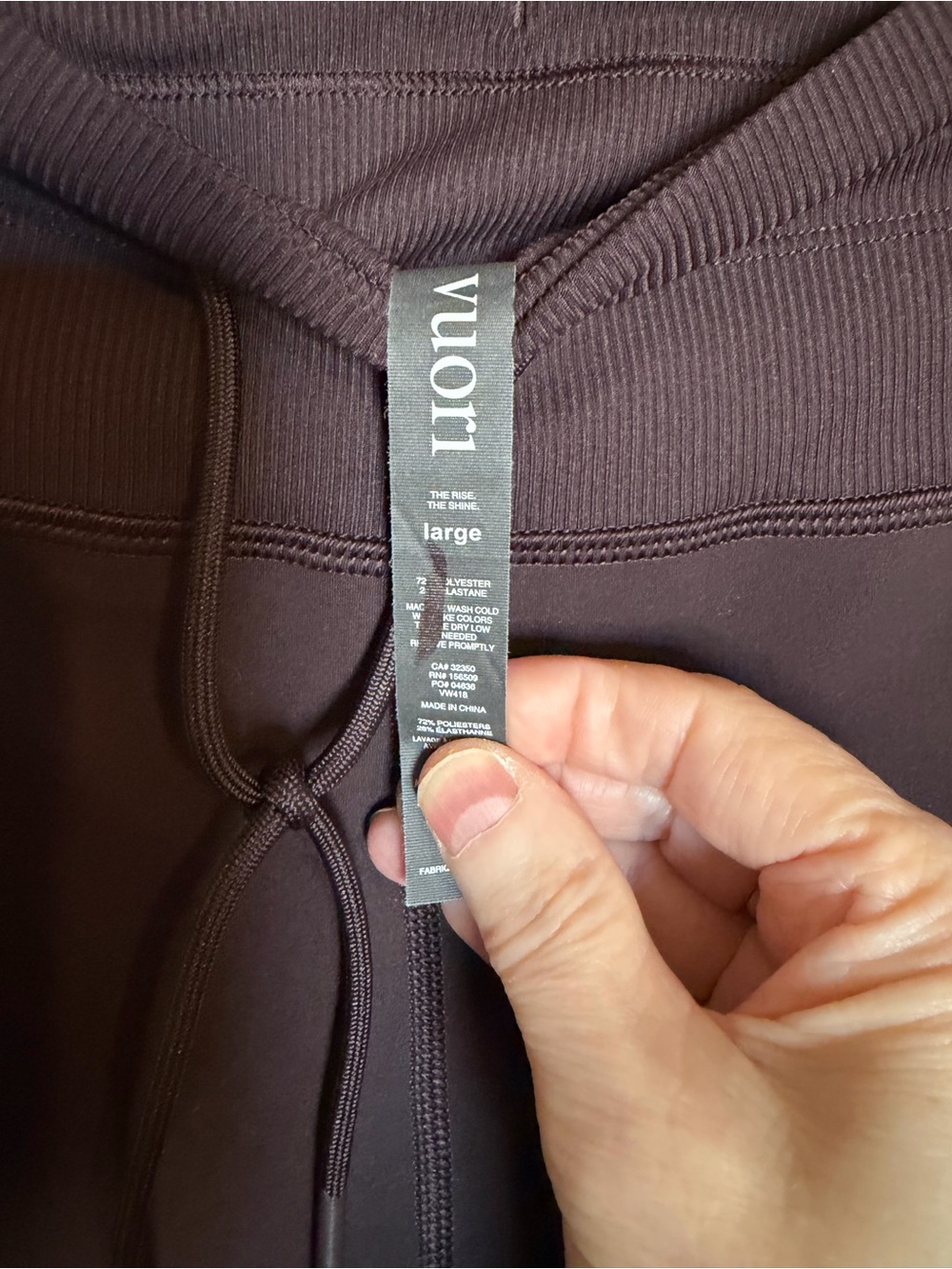 Vuori performance joggers Java color size L - Picture 5 of 5